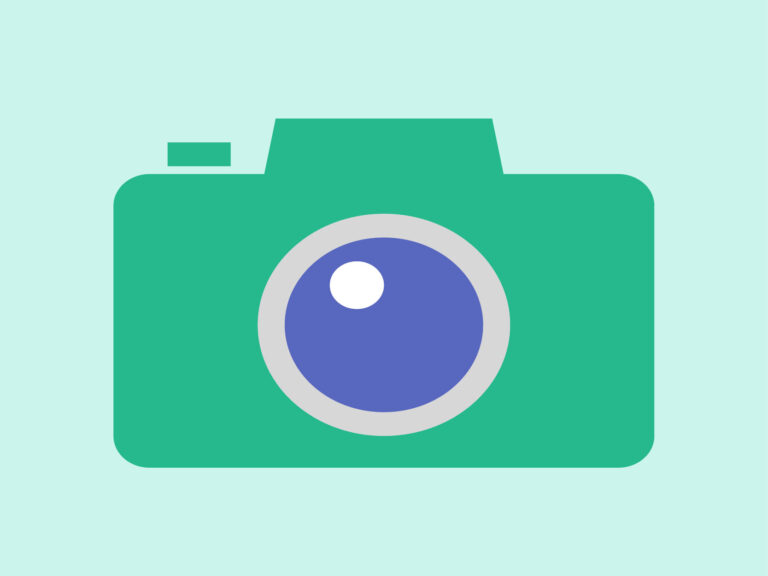 Camera icon vector for EPS design