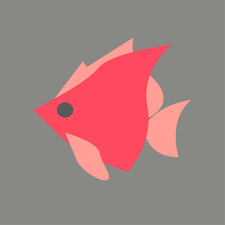 Fish icon vector cartoon style – EPS Design